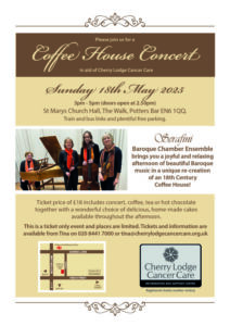 Coffee House Concert @ St Marys Church Hall | England | United Kingdom