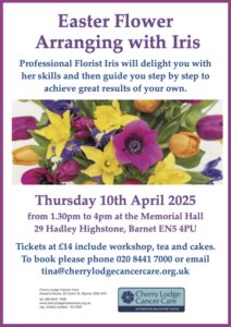 Easter 2025 Flower Arranging Workshop (SOLD OUT) @ Hadley Memorial Hall | England | United Kingdom