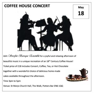 Coffee House Concert @ St Marys Church Hall | England | United Kingdom